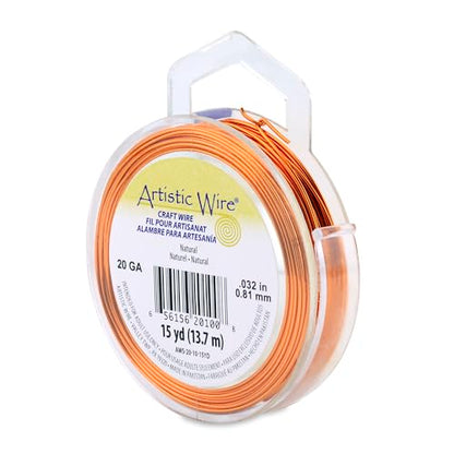 20 Gauge Tarnish Resistant Colored Copper Craft Wire (45 Foot)
