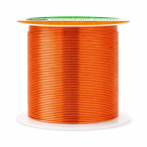 22 Gauge Burnt Orange Anodized Aluminum Craft Wire