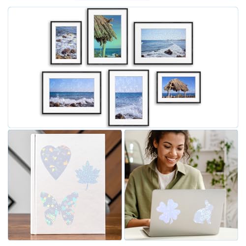 11.7x8.3 Holographic Sticker Paper (10 Count)