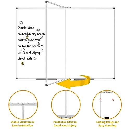 XBoard Magnetic Whiteboard 72 x 48 Inch