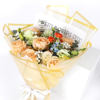 20 Sheets Flower Wrapping Paper (20 Count)