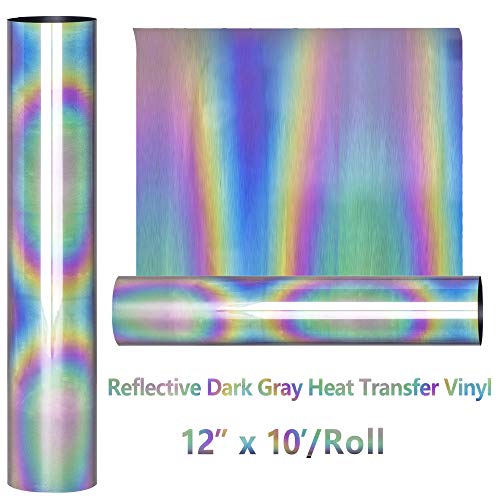 Reflective Rainbow HTV Roll (10 Foot)