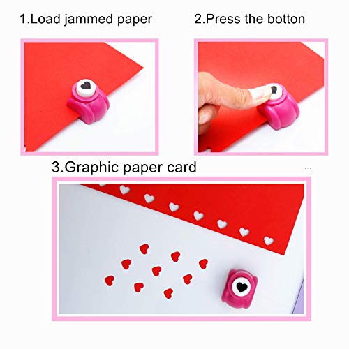 12pcs Craft Hole Punch Shapes Set (12 Count)