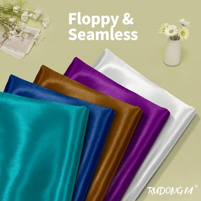 Teal Satin Fabric