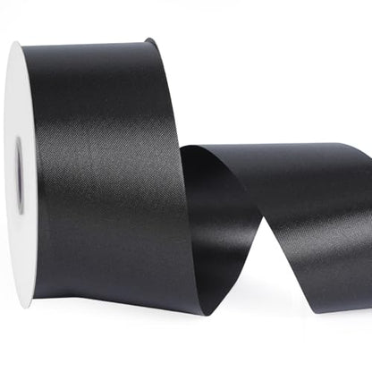 2.5 Inch Black Polypropylene Ribbon