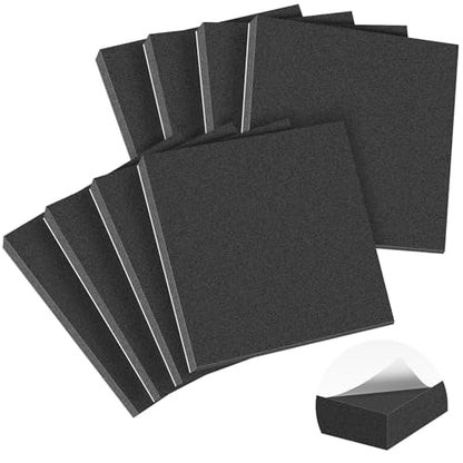 8 PCS Adhesive Foam Padding Sheets Closed Cell Self Adhesive Sticky Foam Pads (8 Count)