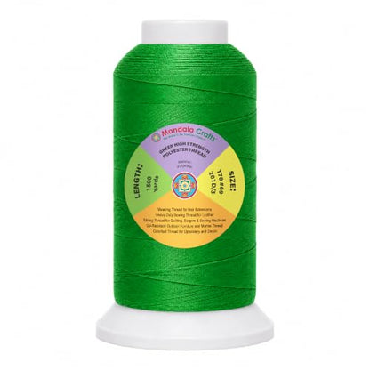 Green Tex 70 Polyester Heavy Duty Thread for Upholstery