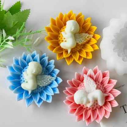 Flower Candle Molds