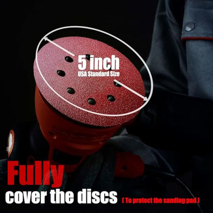 Sanding Disc 5 Inch 8 Hole (100 Count)