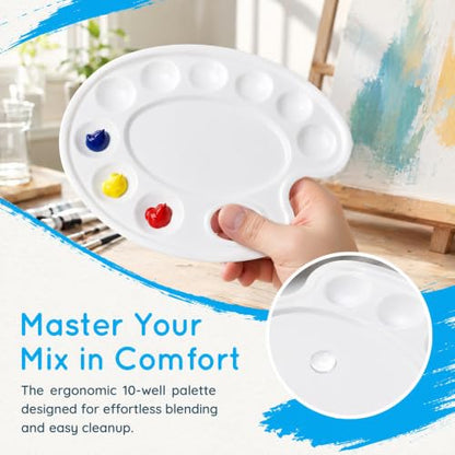 Update 30pcs Paint Tray Palettes (30 Count)
