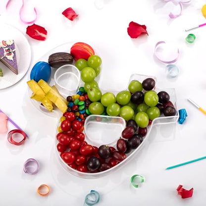 11" Clear Acrylic Letter & Number Charcuterie Tray