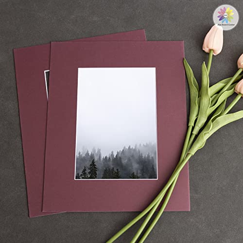 Mat Board Center 10 Pack 8x10 Photo Mats for 5x7 Picture