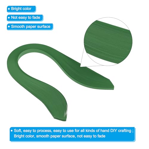 Quilling Strips Paper 600pcs 5mm 39cm Origami Paper Quilling Kits for Art DIY Hand Craft Christmas