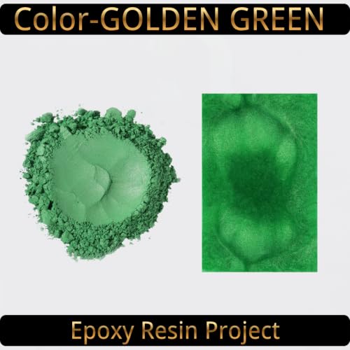 Mica Powder Golden Green
