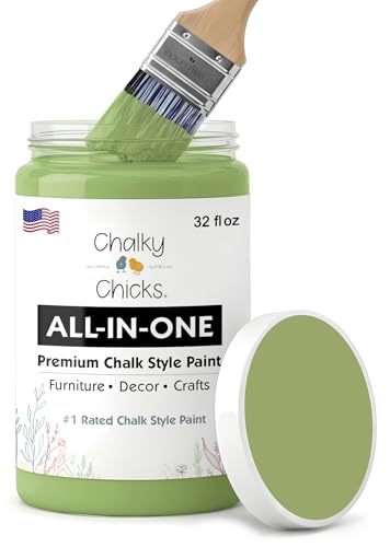 Lily Pad 32 Fl Oz Chalk Paint for Furniture All in One
