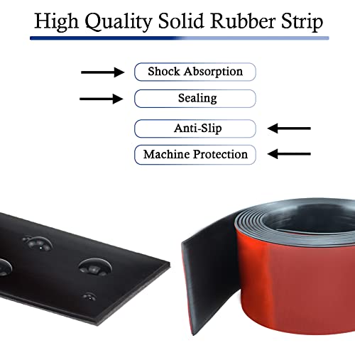 Neoprene Rubber Strips with Adhesive Backing Rubber Sheets