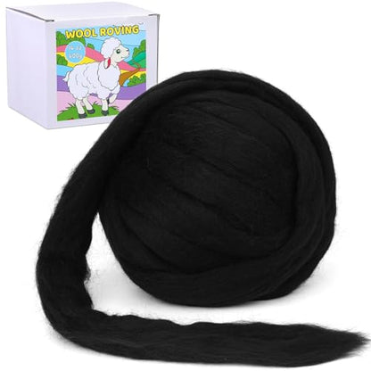 Wool Roving Bulk 0.88 LB