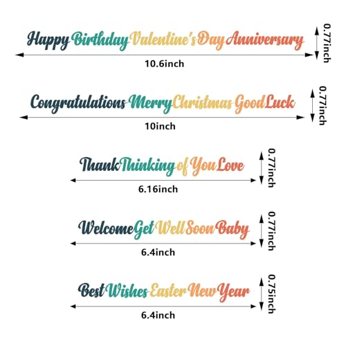 Word Die Cuts for Card Making