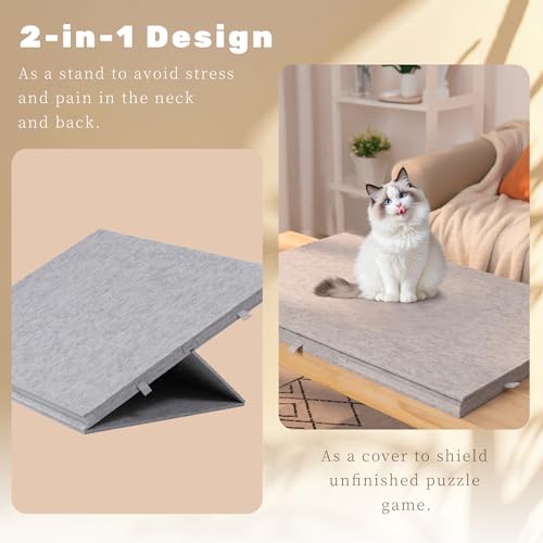 1500 Piece Tilting Puzzle Board with 6 Color Drawers (1500 Count)