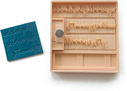 Script Alphabet Stamps