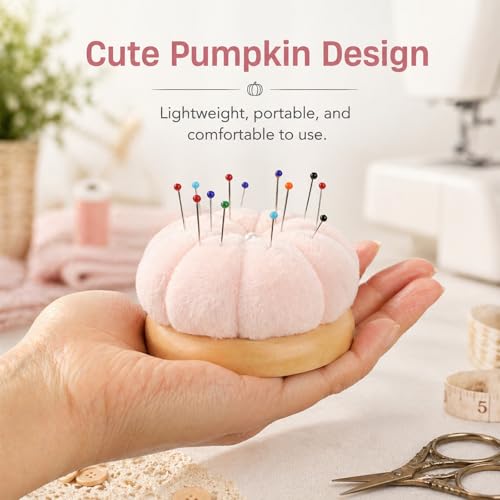 2 PCS Magnetic Pin Cushion Wrist with Pin Cushion for Sewing