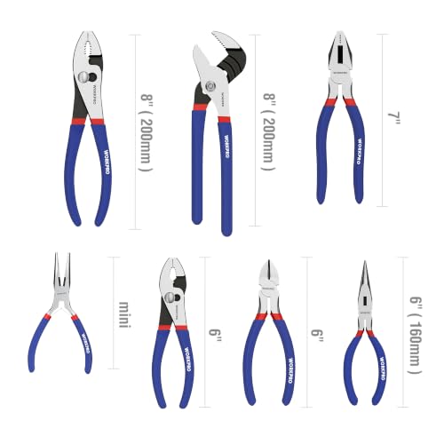 7 Piece Pliers Set (7 Count)
