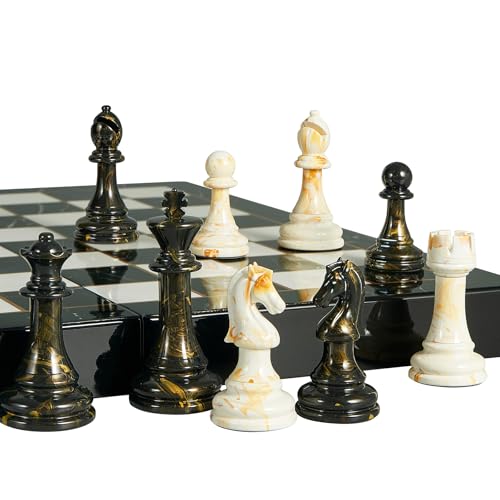 15" Large Chess Set for Adults with Extra 2 Queens