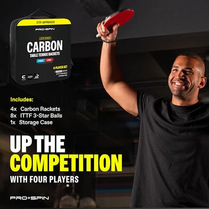 Ping Pong Paddles Set of 4