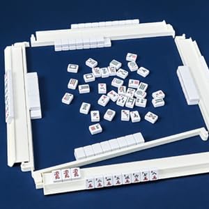 American Mahjong Tile Racks with Pushers (8 Count)