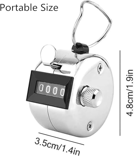 Metal Hand Tally Counter Clicker Counter