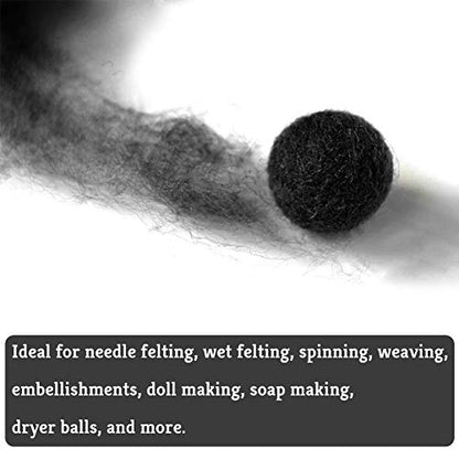 Wool Roving Bulk (8.8 Ounce)