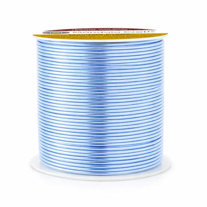 18 Gauge Ice Blue Anodized Aluminum Craft Wire (100 Foot)
