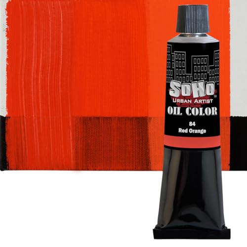 Oil Paint Red Orange (5.75 Fl Oz)