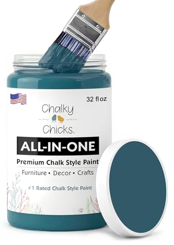 Jaded 32 Fl Oz Chalk Paint for Furniture All in One