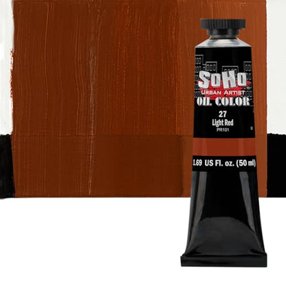 Oil Paint Light Red