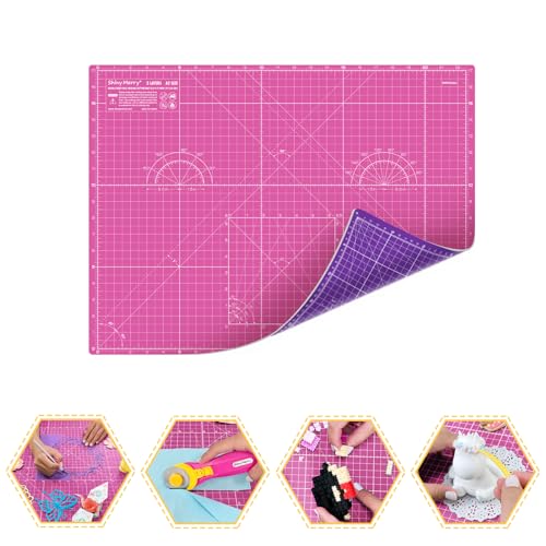 Self Healing Cutting Mat A2 18"x 24" Double Sided Pink Mat