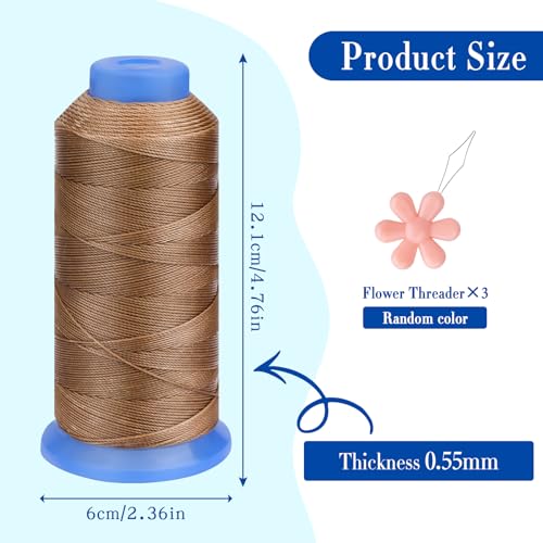 0.55mm Waxed Beading Cord