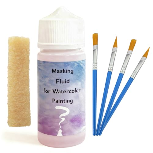 100ml Pink Watercolor Masking Fluid