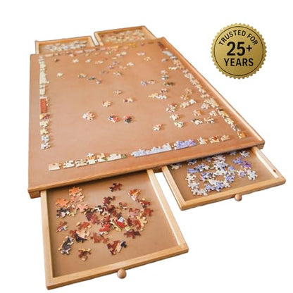 The Original Puzzle Board with Drawers