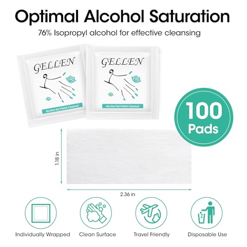 Nail Cleanser Pads (100 Count)