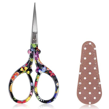 Embroidery Scissors 4.5Inch Stainless Steel Little Sewing Scissors