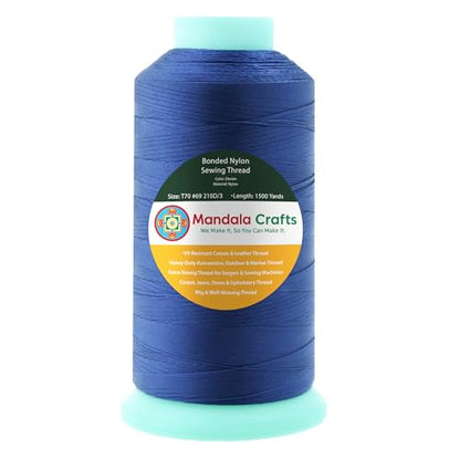 Size 69 210D T70 Denim Bonded Nylon Thread