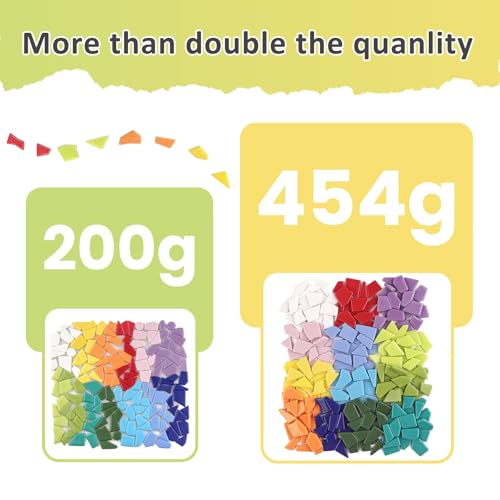Glass Mosaic Tiles for Crafts Bulk