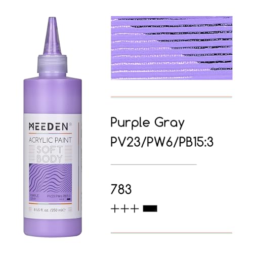 Purple Gray Acrylic Paint (8.45 Fl Oz)