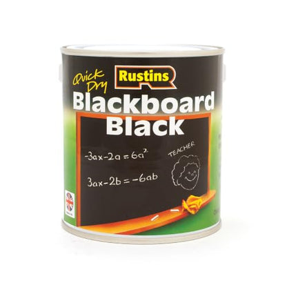 Quick Dry Blackboard Black Paint 2.5L (84.54 Fl Oz)