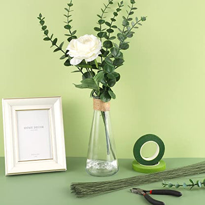200Pcs Green Floral Wire (200 Count)