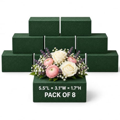 Florables Wet Floral Foam Blocks (8 Count)