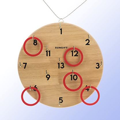Hook and Ring Toss Game