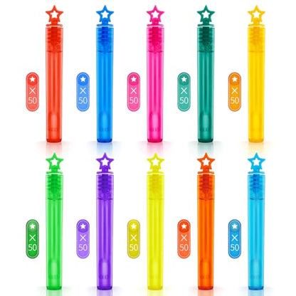 500 PCS Mini Bubble Wands (16 Ounce)