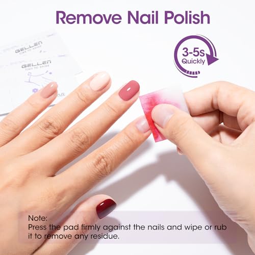 Acetone Gel Polish Remover Pads (400 Count)